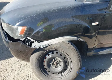 2012 Mitsubishi Outlander Es z USA, uszkodzony, nr VIN JA4AS2AW7CU007788